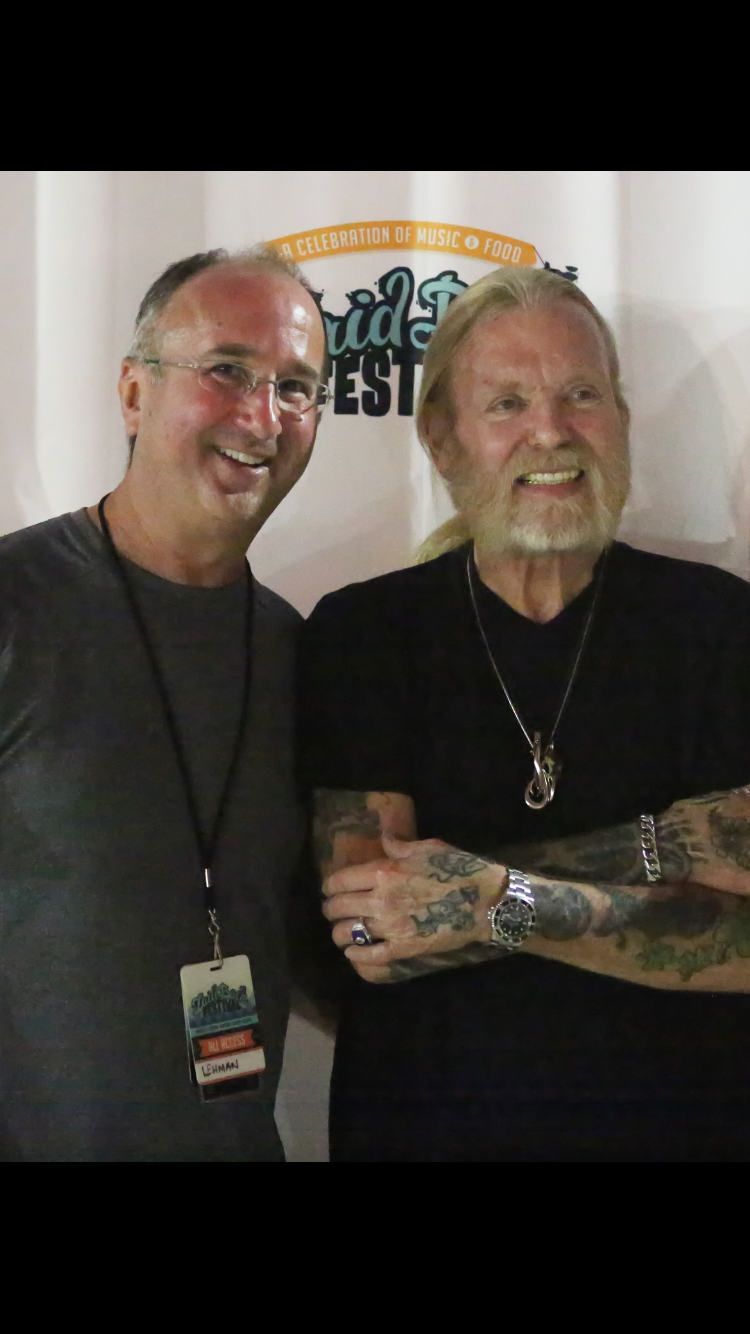 Gregg Allman and Michael Lehman